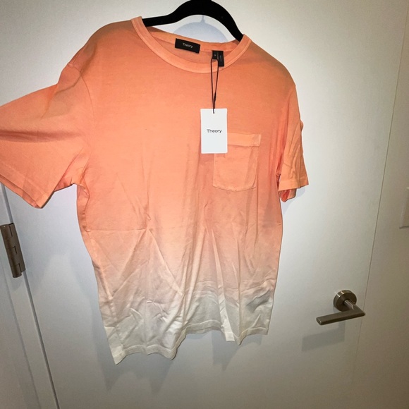 THEORY
Essential Dip Dye Pima Cotton Tee - Picture 5 of 7